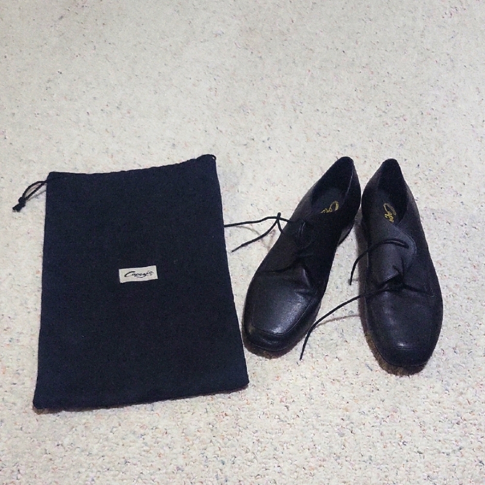 Capezio Black Athletic Shoes